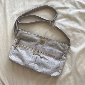 Grey Kipling Crossbody Bag